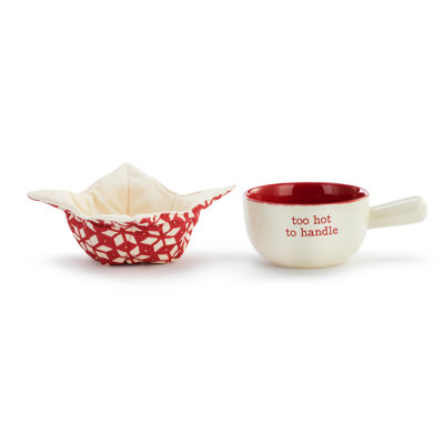 Too Hot Soup Crock And Bowl Cozy
