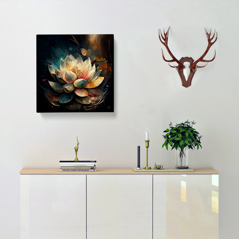 Modern Wall Art - Wrapped Canvas, 35cm H x 35cm W x 3cm D