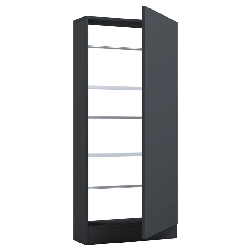6 Pair Shoe Storage Cabinet, Anthracite