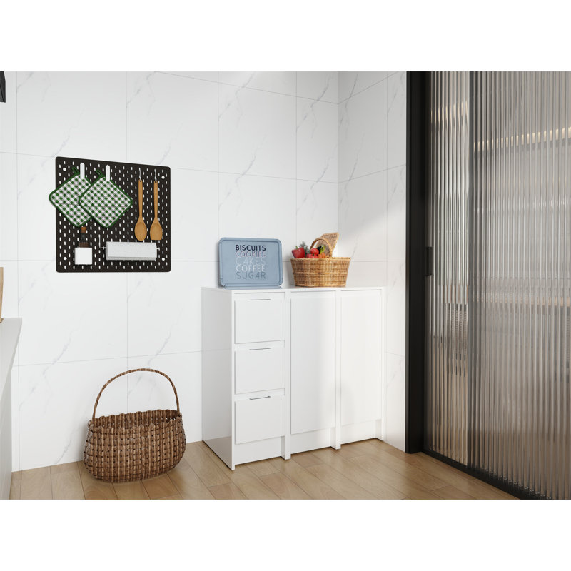 36" Freestanding Bathroom Storage Cabinet