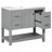 18.00'' Single Bathroom Vanity with Ceramic Top