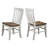 Ammon Solid Wood Solid Wood Top Pedestal Dining Set