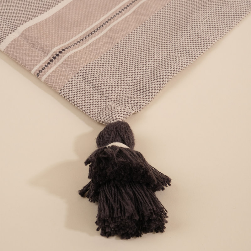 Serviette de plage 100% coton Hambleton, Anthracite