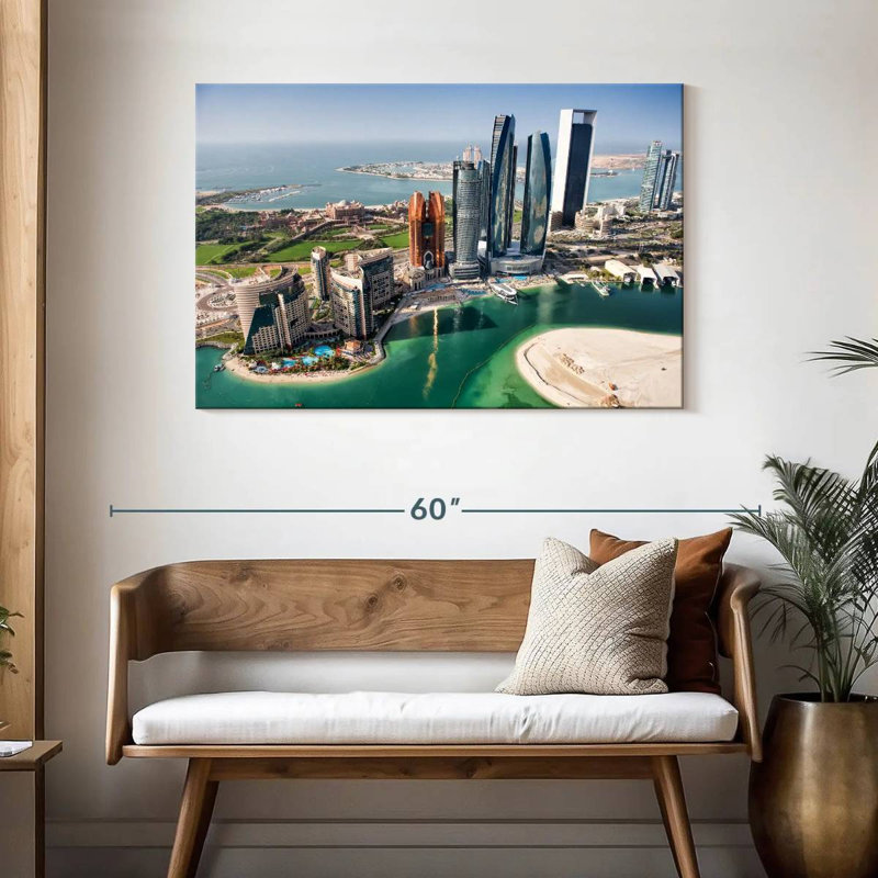 Abu Dhabi Structures, 30" H x 45" W