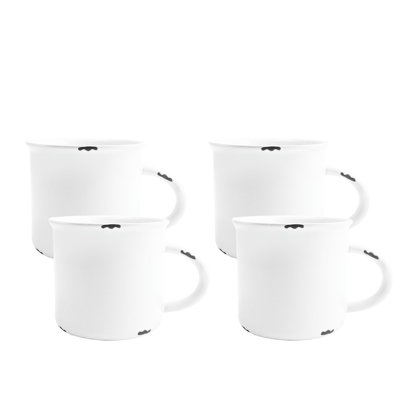 Tinware Stoneware Mug