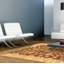 Tapis en laine brun/beige 6 pi x 9 pi 1 po noué la 2010 chobi one-of-kind à la main Agamenn