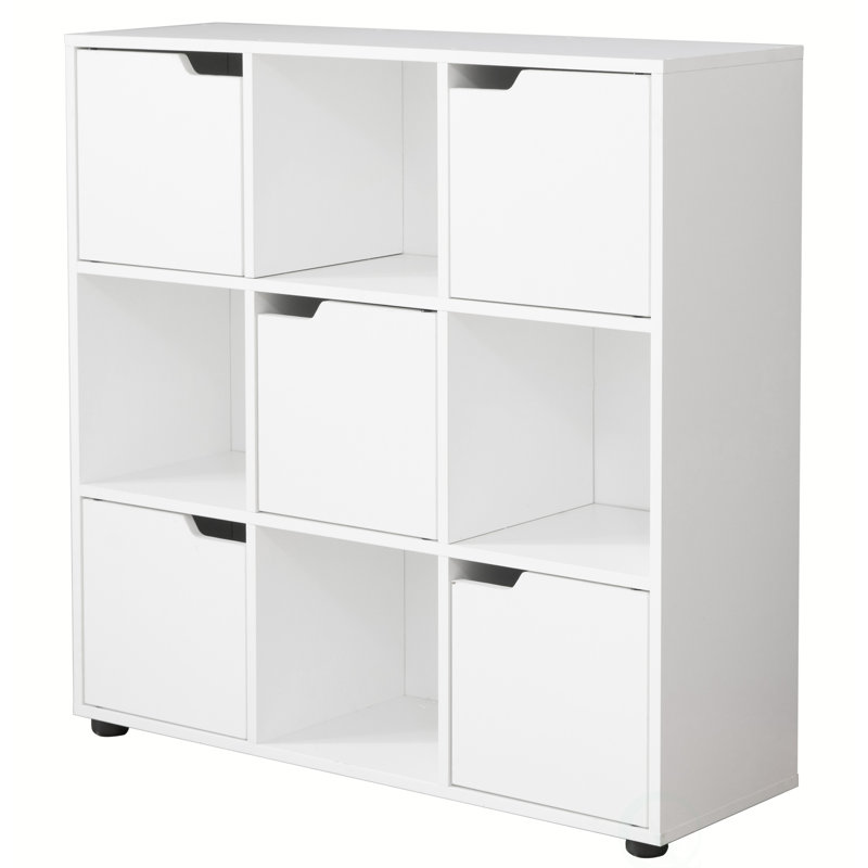 Arrian Storage Bookcase, White