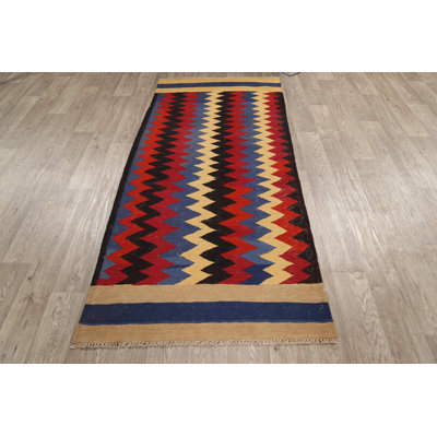 Wool Chevron Indoor Rug