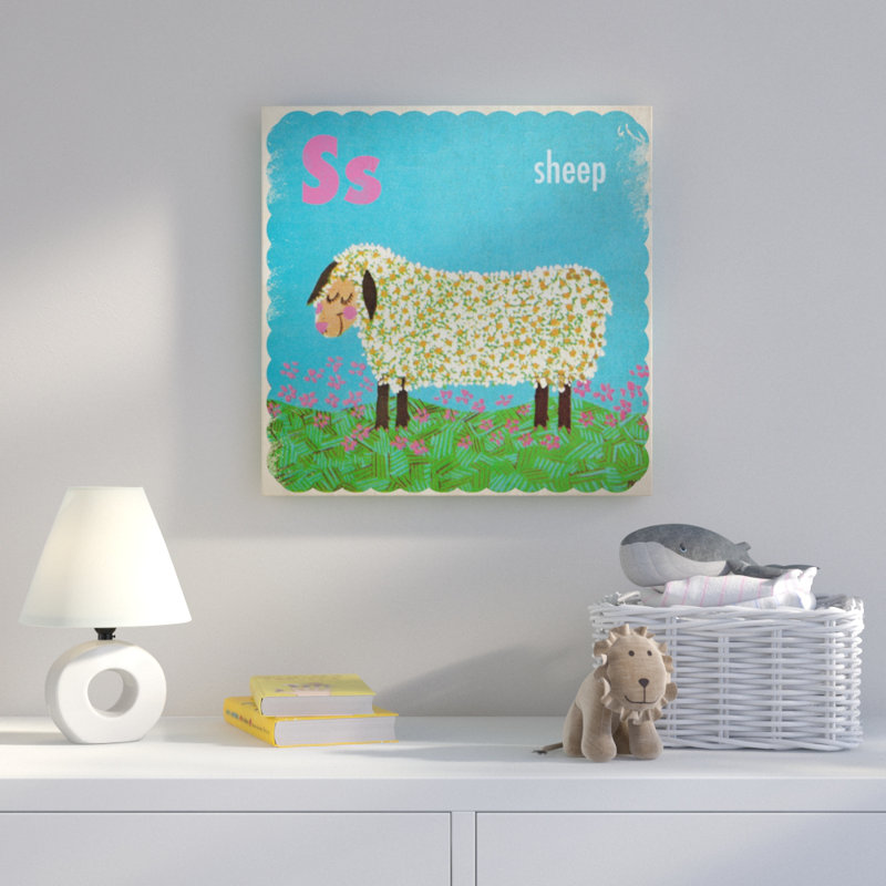 «Sheep», reproduction sur toile tendue, H 40 po x l 40 po x P 1,5 po