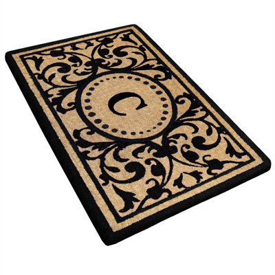 Tapis d'extérieur antidérapant 36 po x 22 po Risley Heritage