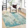 Yemanja Abstract Duck Egg/Grey Area Rug