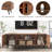 Mid Century Modern TV Stand - 70" for 75" TV, Wood with Storage, Entertainment Center for Living Room & Bedroom, Media Console, Brown-959324279