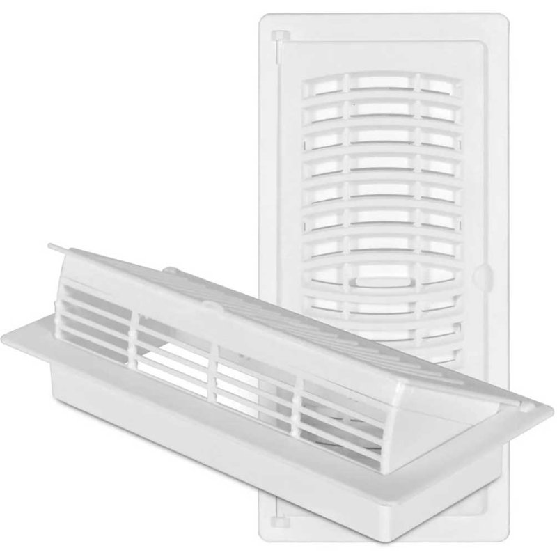 Registre en plastique, H 4,25 po x l 5,25 po x L 11,25 po, Blanc