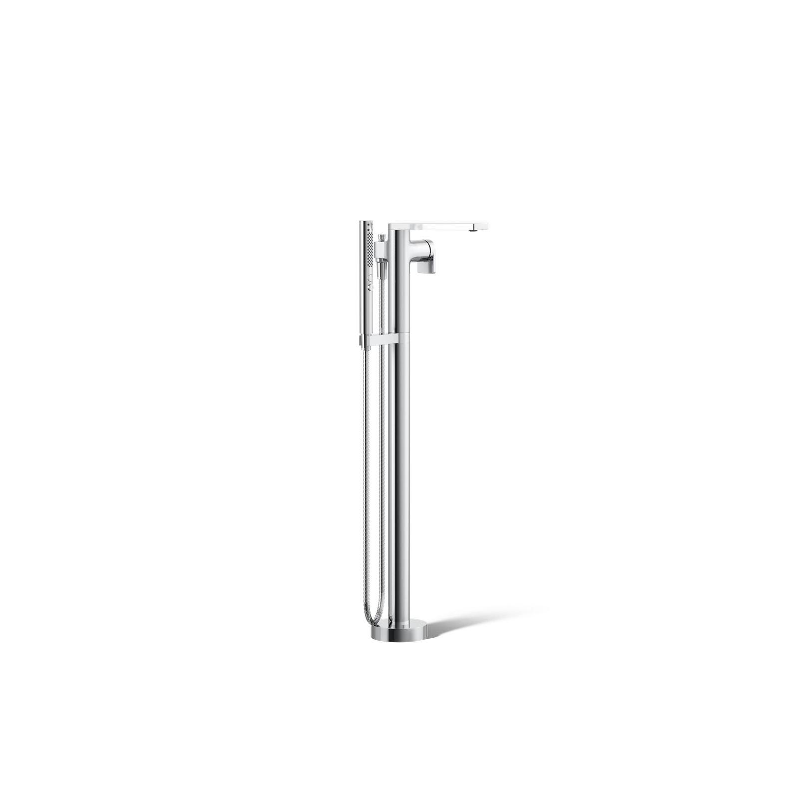 Composed Freestanding Bath Faucet, Polished Chrome