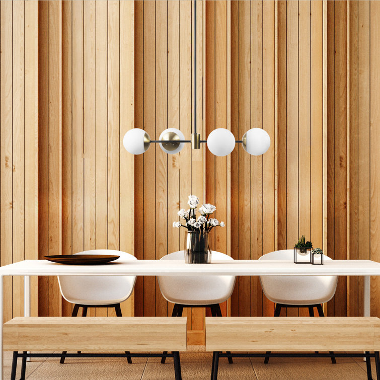 Jhoseph 4 - Light Dimmable Globe Chandelier