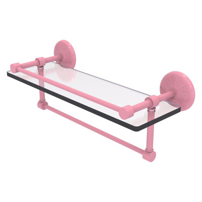 Zakyah Floating Shelf with Towel Bar
