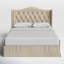 Lit plateforme tapissier Knott Riley-1076516390-1076516389