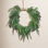 Faux Pine Polyethylene Plastic Wreath