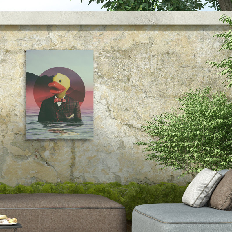 Toile d'extérieur en caoutchouc Ali Gulec Ducky, H 35 po x l 47 po