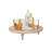 10.25'' H Glass Tabletop Votive Holder