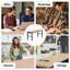 60" Adjustable Workbench,Heavy Duty Wood Work Bench 2000 Lbs Load Capacity,Work Table for Garage, Workshop, Office, Home