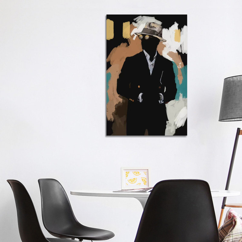 New Suit - Painting on Canvas, Wrapped Canvas, 101.6cm H x 66.04cm W x 3.81cm D