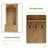 Practical Coat Rack,Freestanding Coat Rack,Hall Tree (Only Coat Rack)