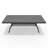 Ridgee 82.68'' L 41.34" W Rectangula Table Cast Aluminum Outdoor Dining Set with Umbrella Hole and Cushions-2066871554