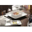 Carré White Porcelain Appetizer Plate