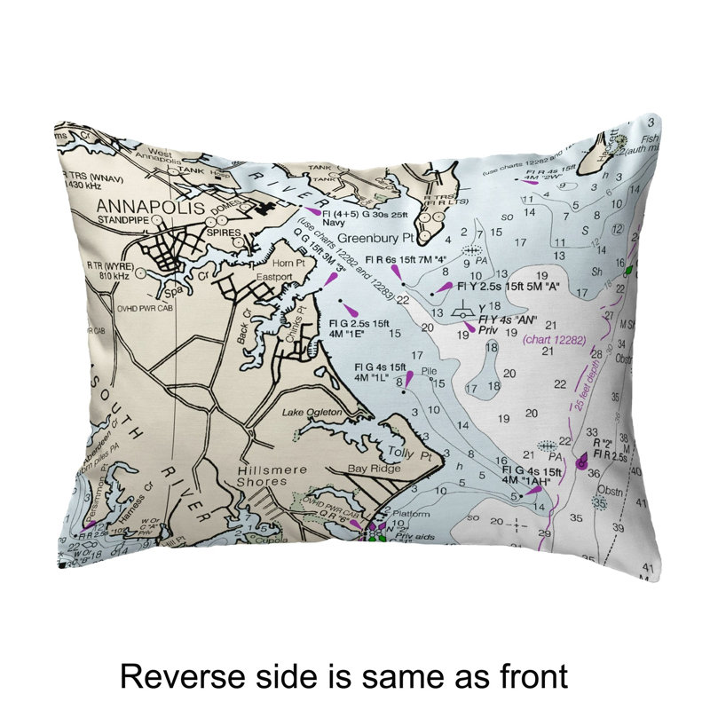  Coussin lombaire intérieur / extérieur Annapolis, Md