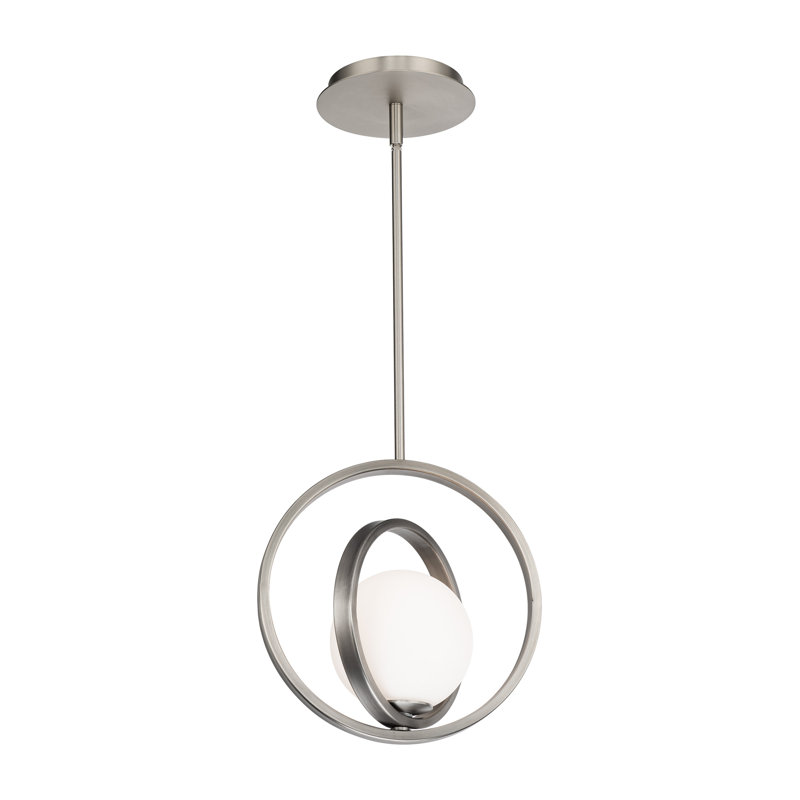 Ellington 1 - Light LED Pendant, Brushed Nickel