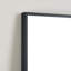 Cadre en alliage d'aluminium noir pleine longueur 70 po x 31 po, incliné ou fixé au mur, haute définition, incassable, idéal pour la chambre à coucher, le salon, le couloir - décor moderne pour la maison