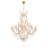 25 - Light Crystal Dimmable Tiered Chandelier