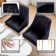 Chaise parsons en velours Springport