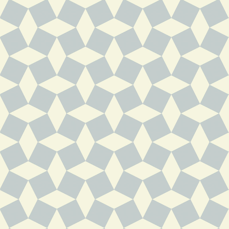 Tailored Check - Wallpaper, Pale Blue, Paper, Non-Pasted