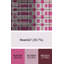 Tapis géométrique rose / gris-660156103