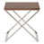 Walnut Brown Top/Silver Base selected