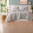 Elegant Cotton Bedding Sets, Soft Ivory Jacquard For Home Comfort