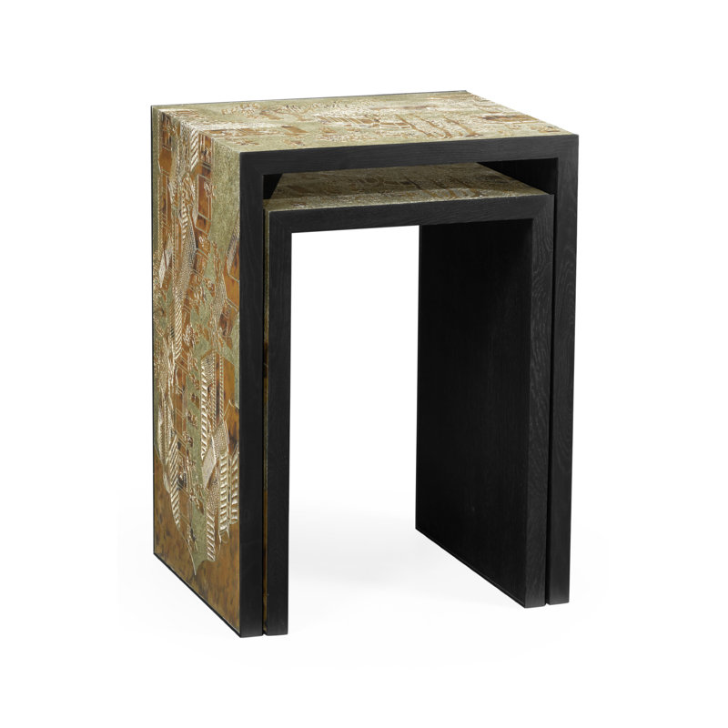 Fusion 2 - Piece Solid Wood Coffee Table Set