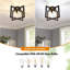 Plafonnier encastré 3 lumières 14,56 po 