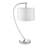 Polson 45cm Silver Arched Table Lamp