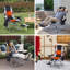 Chaise de camping pliante Stazia