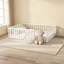 Élégante base de lit en bois avec clôture et porte, parfaite pour les chambres modernes et la conception peu encombrante-1535855751-1535855752