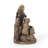 Nondas Hand Crafted Weather Resistant Floor Fountain with Light