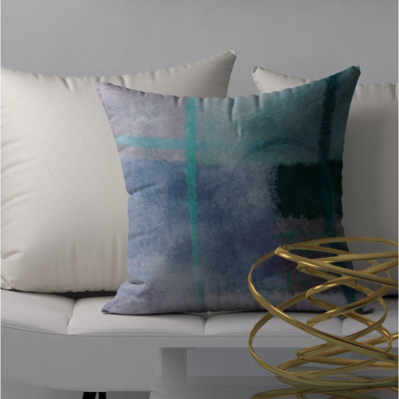 Housse de coussin carrée/insert, 18" x 18"