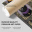 Animaux, chat noir, Halloween, motif II, reproduction d'art moderne sans cadre
