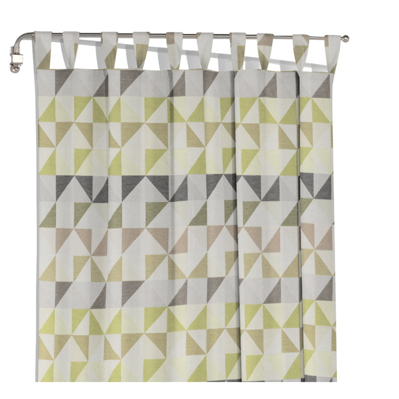 Berlare, Schlaufenschal, blickdicht, Green, 132cm Width x 385cm Drop