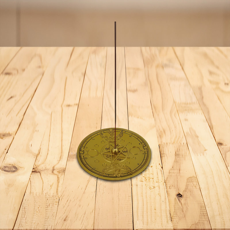 Brûleur d'encens céleste rond 4,75 po