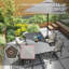 Porte-parapluie de jardin Outsunny