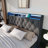 Upholstered Storage Bed With LED and Charging Outlets-1014061600-1022141208